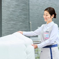 ふとん干し