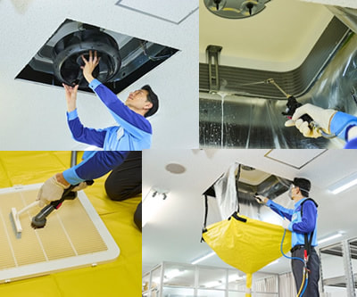 エアコンクリーニング　<抗菌コートサービス>